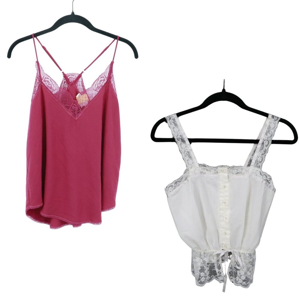 Coquette Lace Camisole Bundle Women S Multi Dainty Boho Hippie Romantic Girlhood